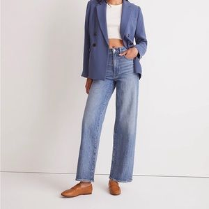Madewell Perfect Vintage Wide Leg Jean Heathcote Wash